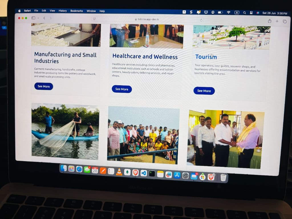 Batticaloa District Chamber of Commerce Website 4